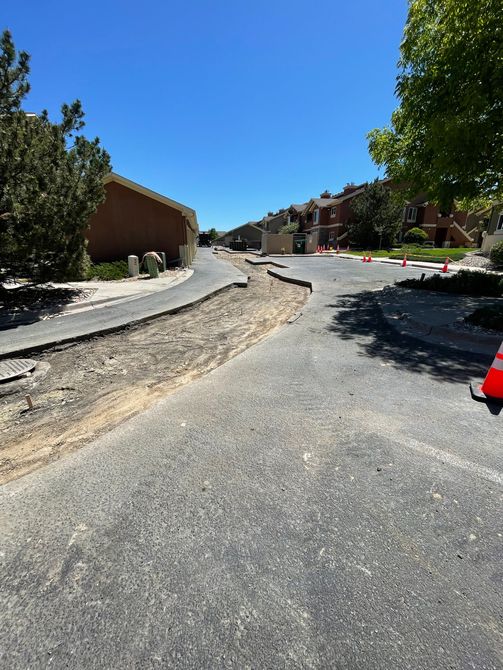 Commercial concrete and asphalt work in Highlands Ranch, Colorado