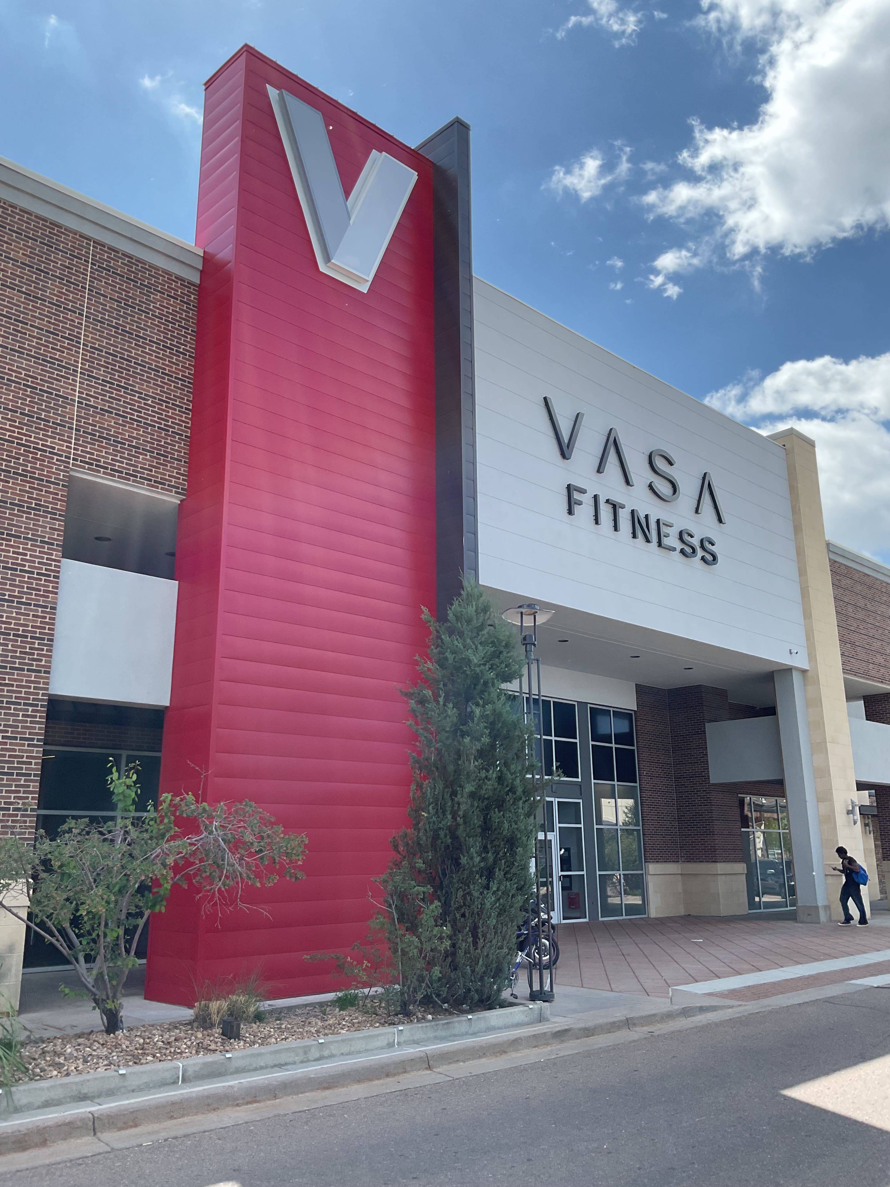 Stucco site work at VASA Fitness, Denver metro