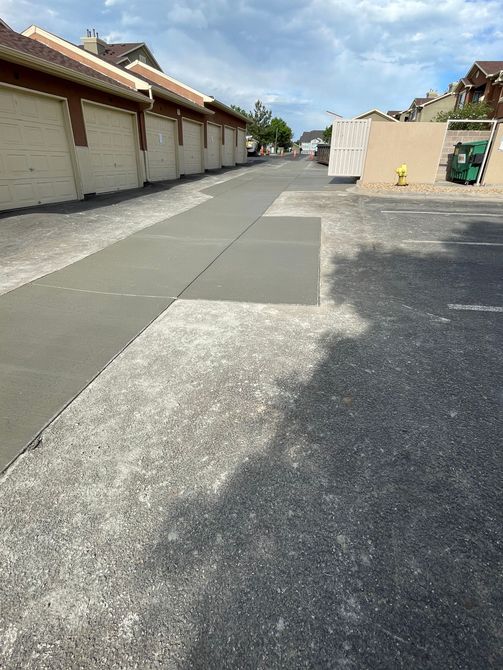 Commercial concrete and asphalt work in Westminster, Colorado